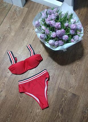 Купальник червоний розмір с