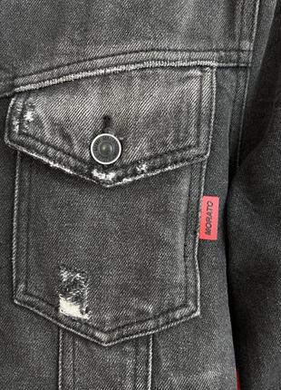 Antony morato оригинал мужская куртка шерпа джинсовка размер s б у3 фото