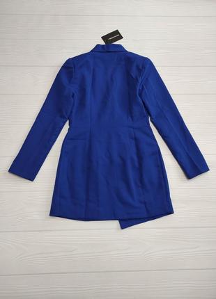 Синє плаття піджак блейзер6 фото