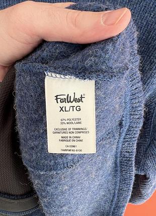 For west оригинал мужская термо кофта реглан олимпийка размер xl xxl б у8 фото