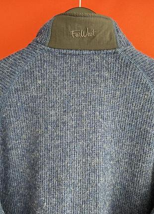 For west оригинал мужская термо кофта реглан олимпийка размер xl xxl б у6 фото