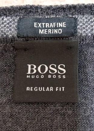 Чоловічий жилет hugo boss вовна мерінос boss вовняний шерсть3 фото