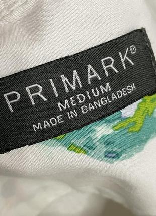 Яркая рубашка с попугаями primark