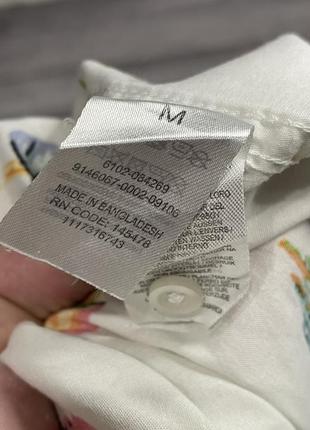 Яркая рубашка с попугаями primark