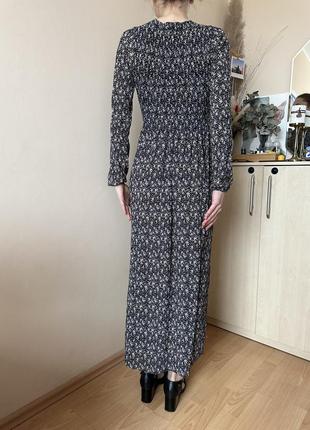 Новое очень красивое стильное макси платье в цветочный принт6 фото