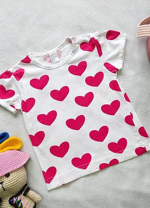 Футболка для дівчинки 6-9міс