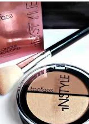 Скульптор плюс хайлайтер для обличчя topface