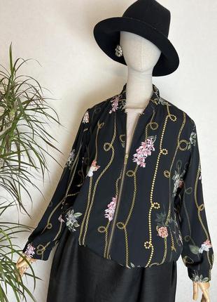 Шифоновая куртка,бомбер,ветровка, большой размер,design by kappahl,