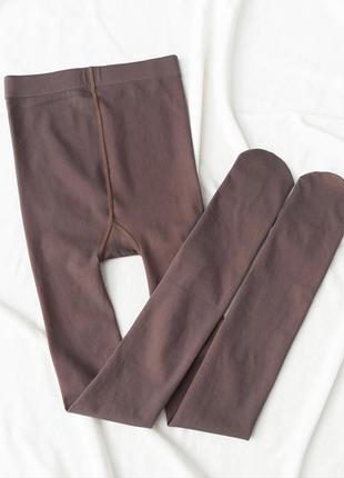 Колготки 200 ден капучино капронки 8614 плотные колготы теплые как прозрачные загорелая кожа