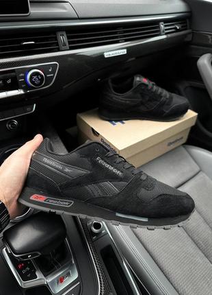 Чоловічі кросівки reebok classic new black | smb