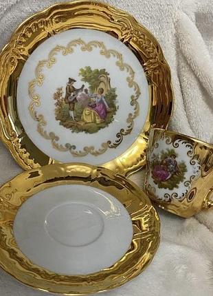 Немецкое фарфоровое трио