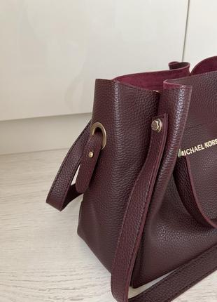 Сумочка з косметичкою 2в1 в стилі michael kors3 фото