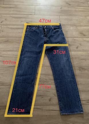 Джинси levis 501 w36 l326 фото