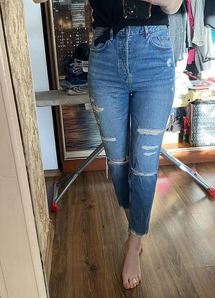 Джинсы с потертостями 💙
