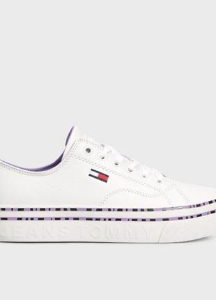 ❤️ кожаные tommy hilfiger кроссовки кеды сникерсы кожа3 фото