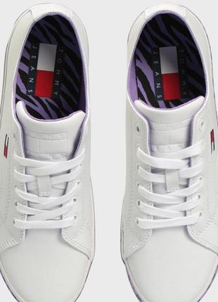 ❤️ кожаные tommy hilfiger кроссовки кеды сникерсы кожа6 фото