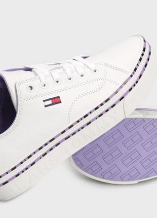 ❤️ кожаные tommy hilfiger кроссовки кеды сникерсы кожа7 фото