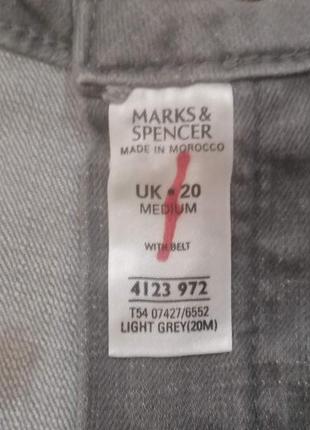 Шикарные серые джинсы skinny marks and spencer7 фото