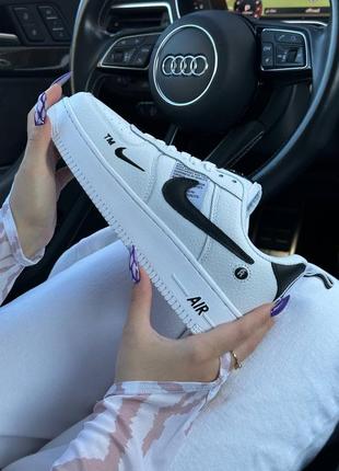 Жіночі кросівки nike air force 1 07 lv8 utility white black