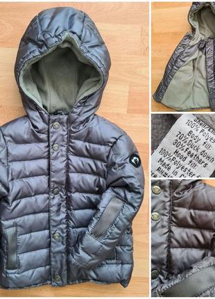 Пуховик деми