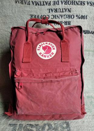 Рюкзак червоний fjallraven kanken