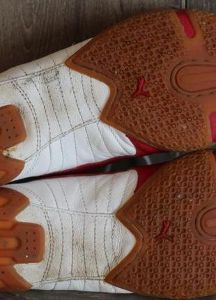 Легкие и комфортные кроссовки puma полностью натуральная кожа7 фото