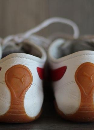 Легкие и комфортные кроссовки puma полностью натуральная кожа8 фото