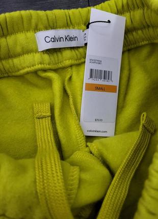 Штаны спортивные теплые calvin klein, оригинал!с,м.2 фото