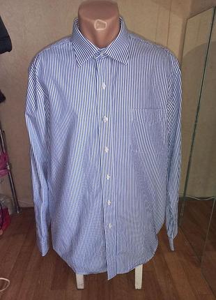 Хлопковая рубашка lauren ralph lauren 50-52 размер
