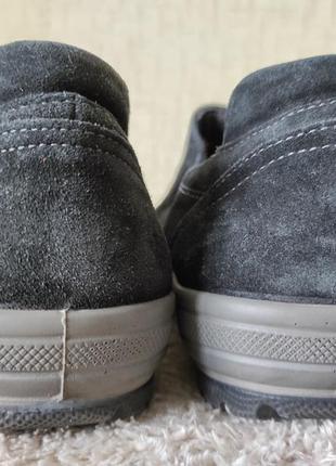 Стильные замшевые туфли-мокасины legero9 фото