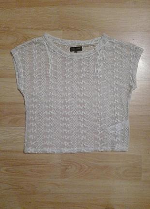 Прозрачный белый кружевной топ new look, прозрачная кружевная блуза