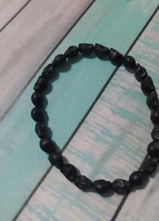 Браслет з шунгіту на повну ручку