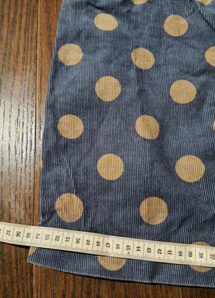 Вельветовая юбка мини 8