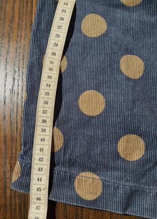 Вельветовая юбка мини 6