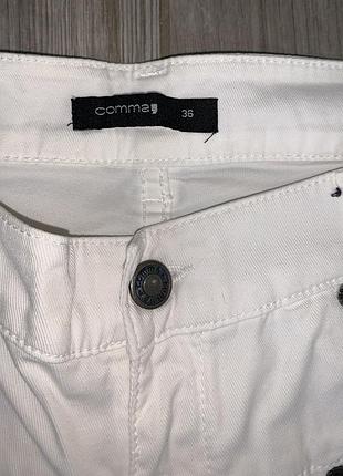 Шорти жіночі comma котонові білі 3