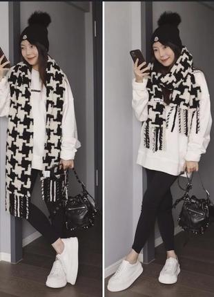 Большой# теплый # шарф# maison scotch