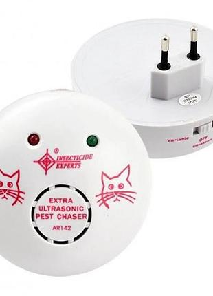 Отпугиватель грызунов ультразвуковой ultrasonic pest chaser ar142