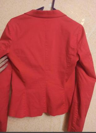 Піджак жакет vila красный пиджак4 фото
