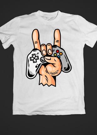 Футболка youstyle gamer 0615 xxl white