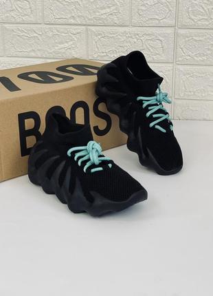 Adidas yeezy boost 450 кросівки жіночі чорні адідас ізі буст