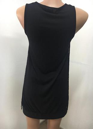 Чорне коротке плаття 4