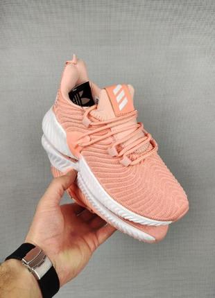 Женские кроссовки adidas alphabounce instinct peach