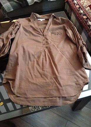 Удлиненная рубашка 3