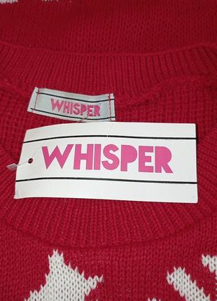 Новогодний свитер джемпер whisper3 фото