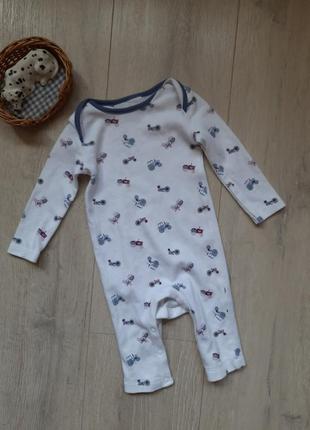 👶новий чоловічок боді бодік одяг для немовлят  matalan 0-3 міс