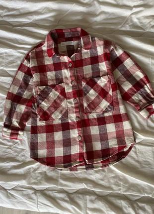 Шерстяная рубашка от zara