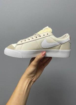 Жіночі nike blazer low green6 фото