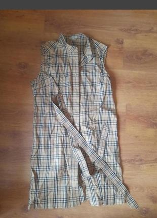 Платье миди, винтажburberry, оригинал. ,р.м/l.
