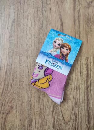 Детские носки для девочки ледяное сердце ганная р.23-26 disney