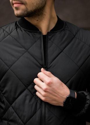 Чоловіча куртка - демісезонна стьобана куртка для чоловіка4 фото